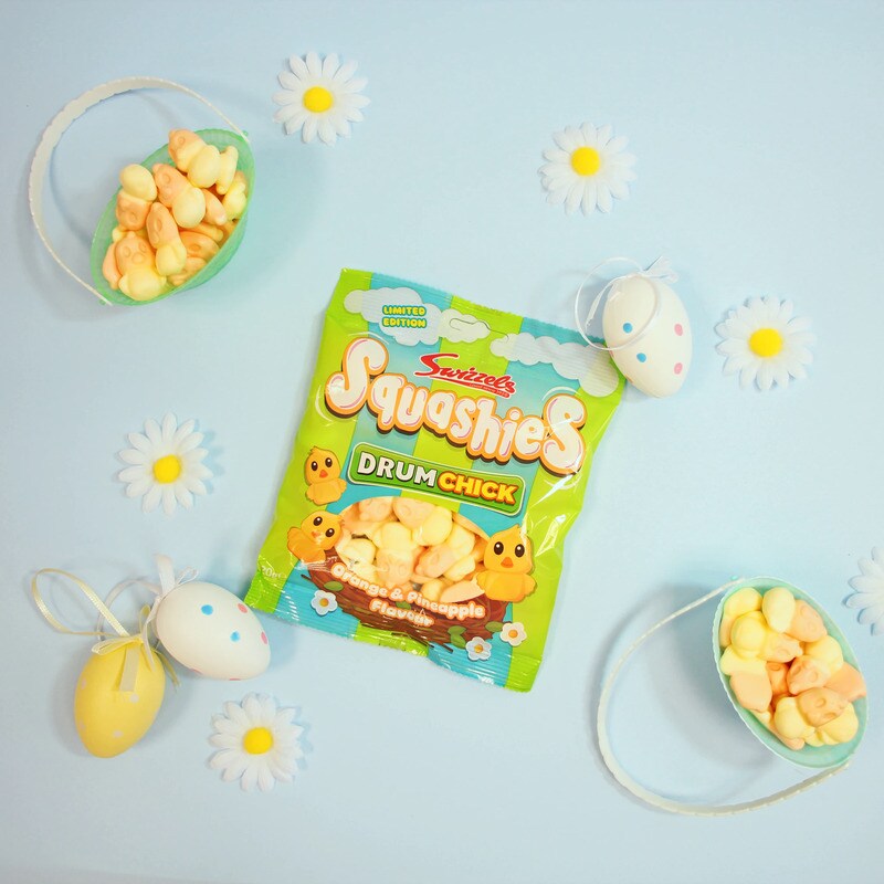 Limited-Edition Easter Gummies : Swizzels Squashies Drumchick