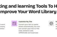 Writing Assistance Tools