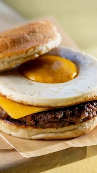 Plant-Based Egg Patties Image 1