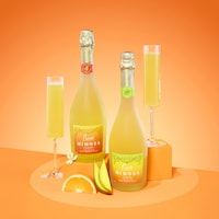 Ready-to-Pour Mango Mimosas