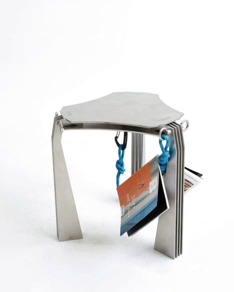 Rock Climbing-Inspired Stools