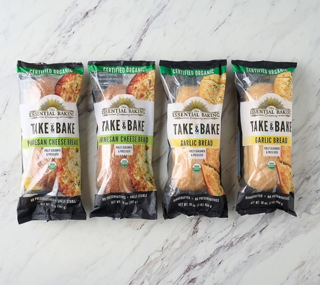 Organic Sourdough-Based Appetizers