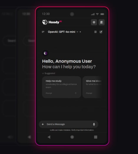 Anonymous AI Dashboards
