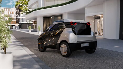Two-Seater Solar-Powered EVs