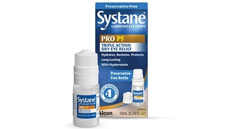 Triple-Action Eye Drops