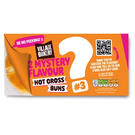 Mystery Flavor Hot Cross Buns