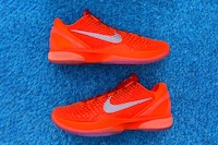 Vibrant Orange Performance Sneakers Image 2
