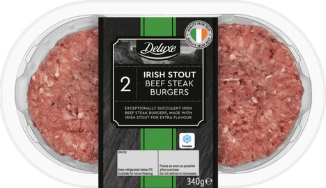 Springtime Stout-Flavored Burgers