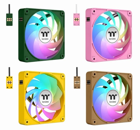 Colorful Magnetic PC Fans