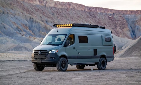 Elegant Backcountry Camping Vans