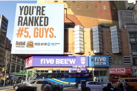 Cheeky Burger Billboards