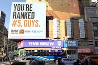 Cheeky Burger Billboards Image 1
