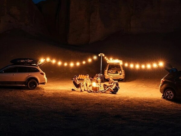 Off-Grid Campsite String Lights Image 1