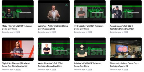 Curated Startup Pitches