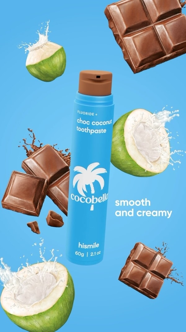 Chocolate-Coconut Toothpastes