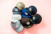 Floral-Detailed Baseball Caps Image 1