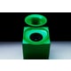 Glossy Green Modern Speakers Image 3