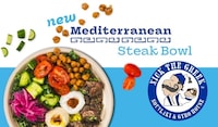 Mediterranean Cuisine Steak Bowls Image 1