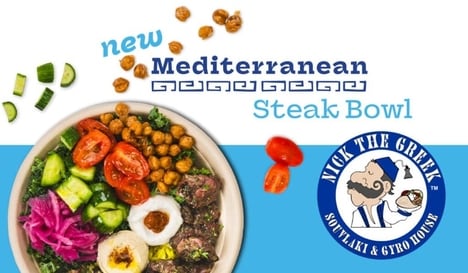 Mediterranean Cuisine Steak Bowls