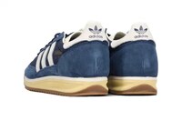 Navy Blue Collegiate Sneakers Image 2