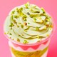 Pistachio Chocolate Sakura Drinks Image 4