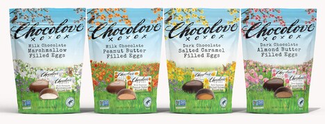 Filled Chocolate Easter Eggs