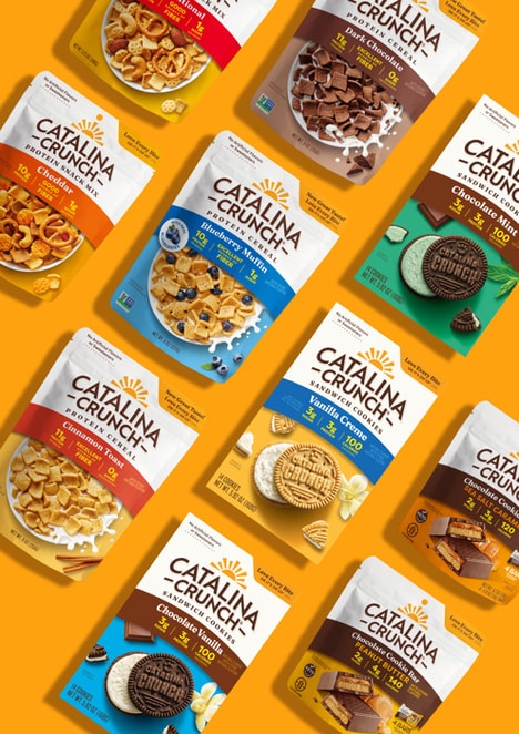 Vibrant Better-For-You Snack Packaging