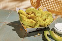 Tempura-Inspired Fried Avocado Wedges