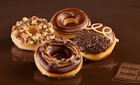Branded Chocolate Donuts