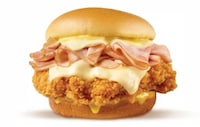 Sauce-Smothered Chicken Sandwiches Image 1