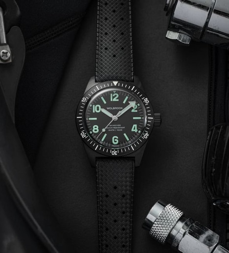 Demure Designer Dive Watches
