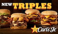 Extra-Indulgent Triple-Patty Burgers Image 1