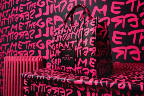 Bold Graffiti Printed Totes