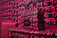 Bold Graffiti Printed Totes Image 1