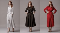 Elegant Easy-to-Wear Shirt Dresses