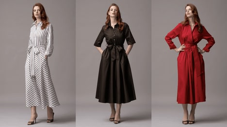 Elegant Easy-to-Wear Shirt Dresses