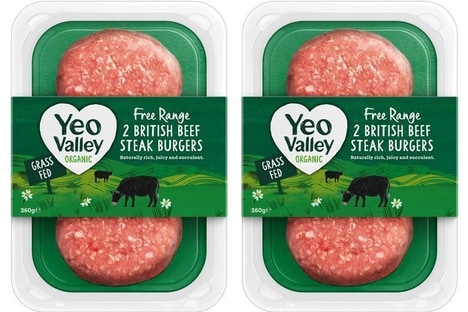 Organic Dairy Brand Burgers