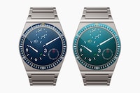 Demure Dual-Timezone Timepieces Image 2