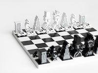 NYC-Inspired Structural Chess Sets Image 4