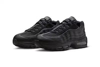 Retro Stealthy Black Sneakers Image 1