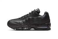 Retro Stealthy Black Sneakers Image 2