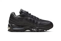 Retro Stealthy Black Sneakers Image 3