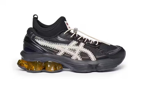 Stitched Accent Collaborative Sneakers