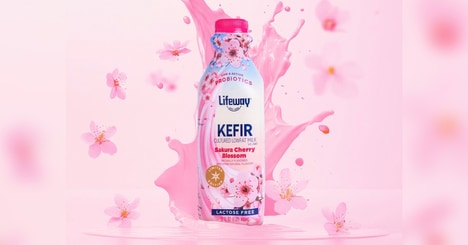 Cherry Blossom-Flavored Kefirs