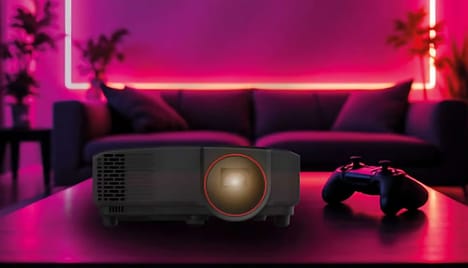 Low-Lag Gaming Projectors