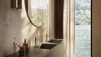Sculptural Brass-Constructed Mixer Taps Image 3