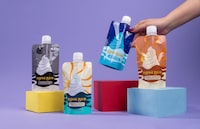 Soft-Serve Ice Cream Pouches