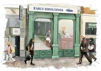 40s-Style Breakfast Diners