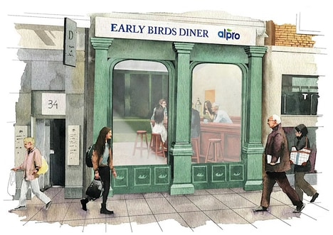 40s-Style Breakfast Diners