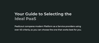 PaaS Comparison Tools